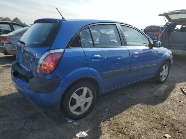 KNADE163X66070859 - 2006 KIA RIO 5 BLUE photo 3