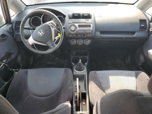 JHMGD37638S010745 - 2008 HONDA FIT SPORT BLUE photo 8