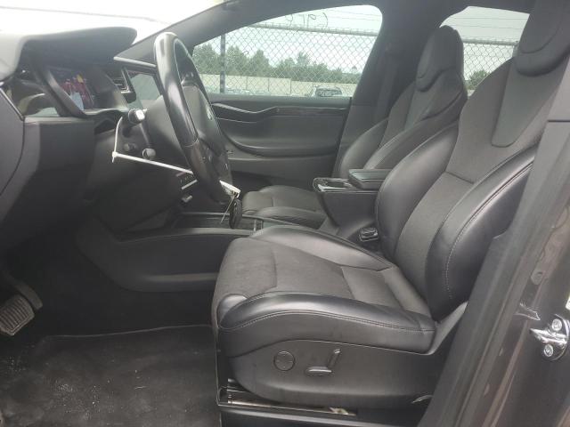 5YJXCDE2XJF111388 - 2018 TESLA MODEL X Մոխրագույն լուսանկար 7