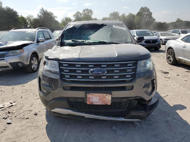 1FM5K7D88HGA10864 - 2017 FORD EXPLORER XLT 灰色 照片 5