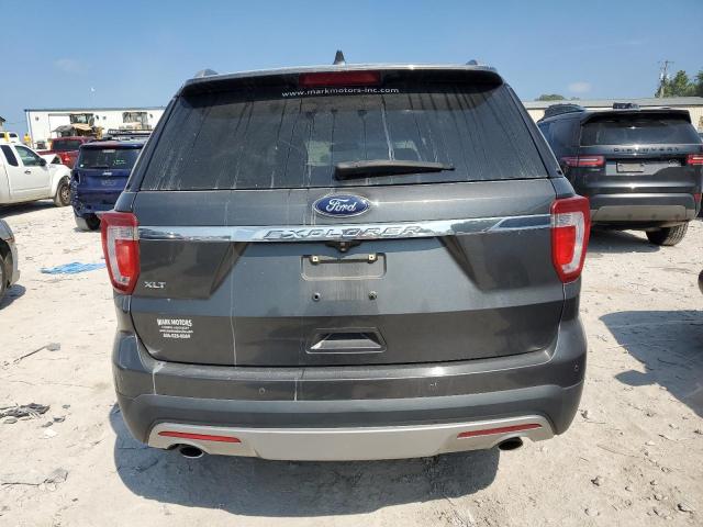 1FM5K7D88HGA10864 - 2017 FORD EXPLORER XLT 灰色 照片 6
