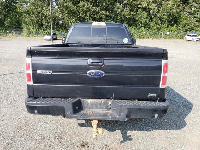 1FTFX1EV7AFC53122 - 2010 FORD F150 SUPER CAB BLACK photo 6