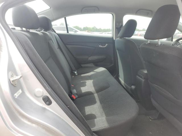 2HGFB2F5XDH556824 - 2013 HONDA CIVIC LX SILVER photo 10