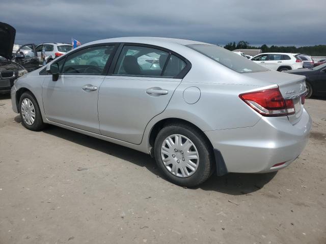 2HGFB2F5XDH556824 - 2013 HONDA CIVIC LX SILVER photo 2
