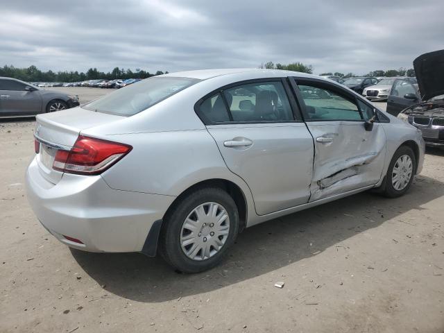 2HGFB2F5XDH556824 - 2013 HONDA CIVIC LX SILVER photo 3