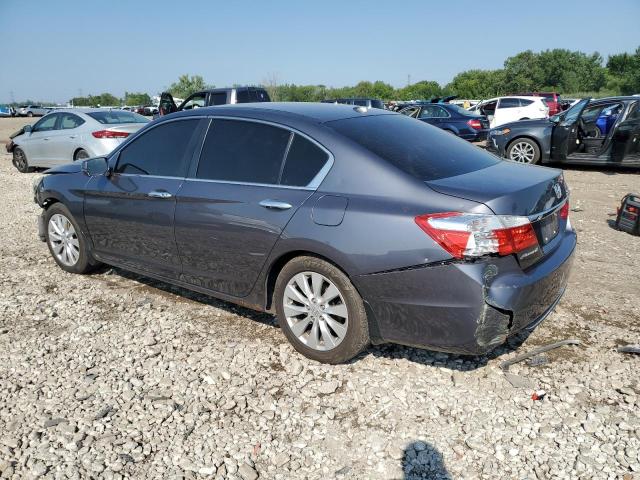 1HGCR2F8XDA035660 - 2013 HONDA ACCORD EXL GRAY photo 2