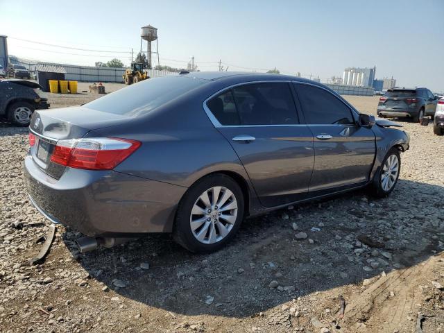 1HGCR2F8XDA035660 - 2013 HONDA ACCORD EXL GRAY photo 3