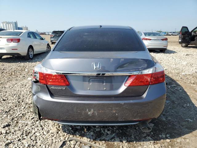 1HGCR2F8XDA035660 - 2013 HONDA ACCORD EXL GRAY photo 6
