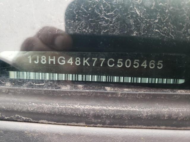 1J8HG48K77C505465 - 2007 JEEP COMMANDER 银色 照片 14