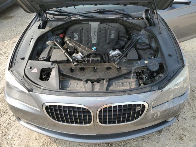 WBAKC6C5XAC393416 - 2010 BMW 750 I XDRIVE GRAY photo 11