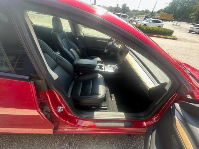 5YJ3E1EB5NF288878 - 2022 TESLA MODEL 3 RED photo 5