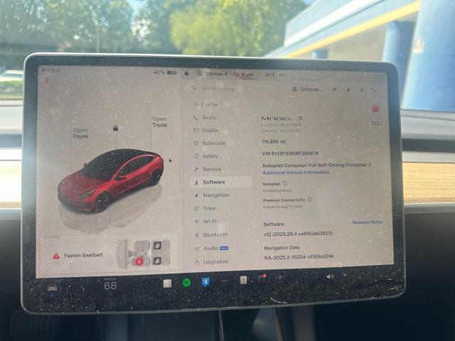 5YJ3E1EB5NF288878 - 2022 TESLA MODEL 3 RED photo 8