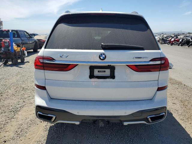 5UXCX4C58KLS39223 - 2019 BMW X7 XDRIVE50I WHITE photo 6