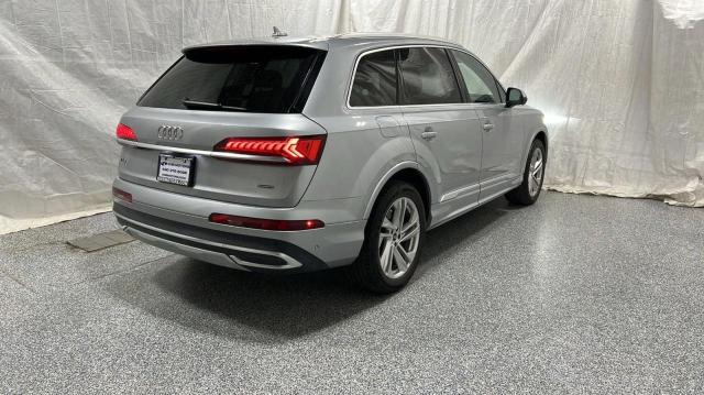 WA1LXAF74MD013510 - 2021 AUDI Q7 PREMIUM PLUS Արծաթագույն լուսանկար 4
