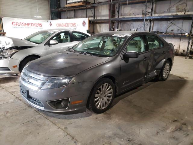 3FADP0L36BR174280 - 2011 FORD FUSION HYBRID GRAY photo 1