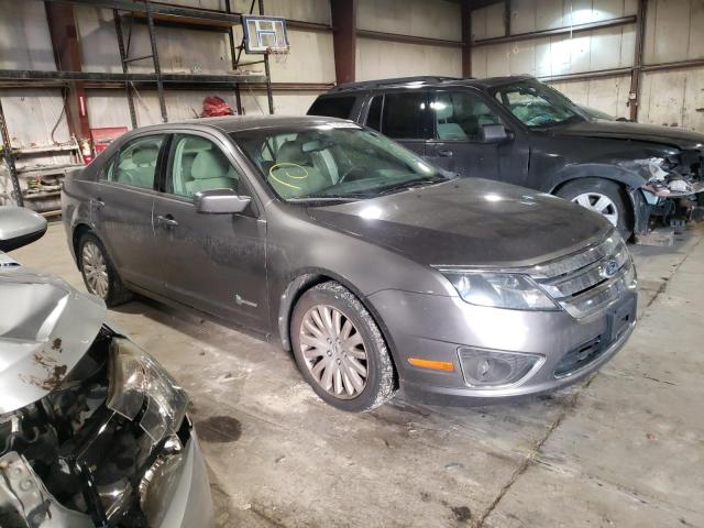 3FADP0L36BR174280 - 2011 FORD FUSION HYBRID GRAY photo 4