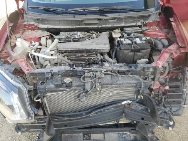 KNMAT2MV6GP659330 - 2016 NISSAN ROGUE S RED photo 12