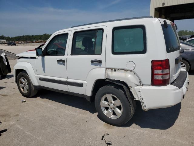 1C4PJLAK0CW201069 - 2012 JEEP LIBERTY SPORT WHITE photo 2