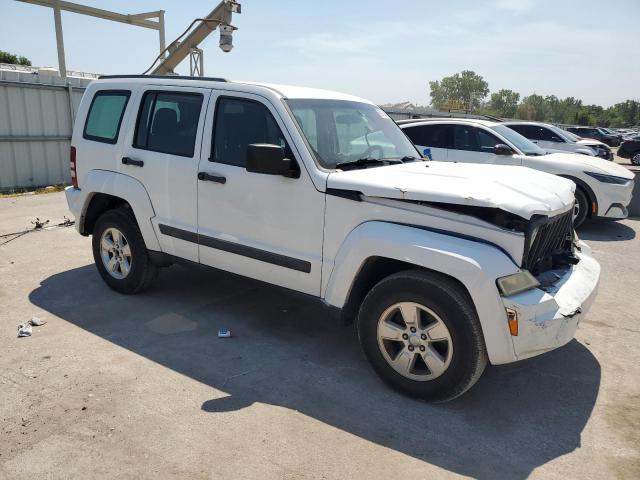 1C4PJLAK0CW201069 - 2012 JEEP LIBERTY SPORT WHITE photo 4