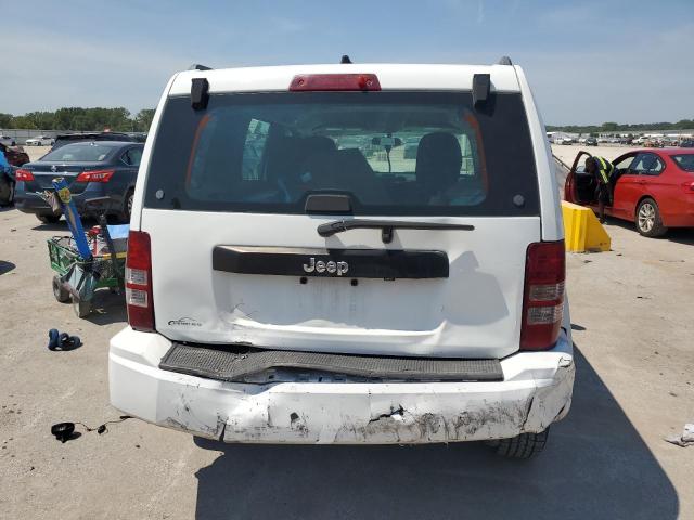 1C4PJLAK0CW201069 - 2012 JEEP LIBERTY SPORT WHITE photo 6