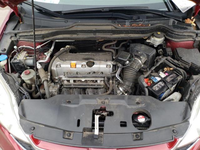 JHLRE4H77BC000454 - 2011 HONDA CR-V EXL Красный фото 11