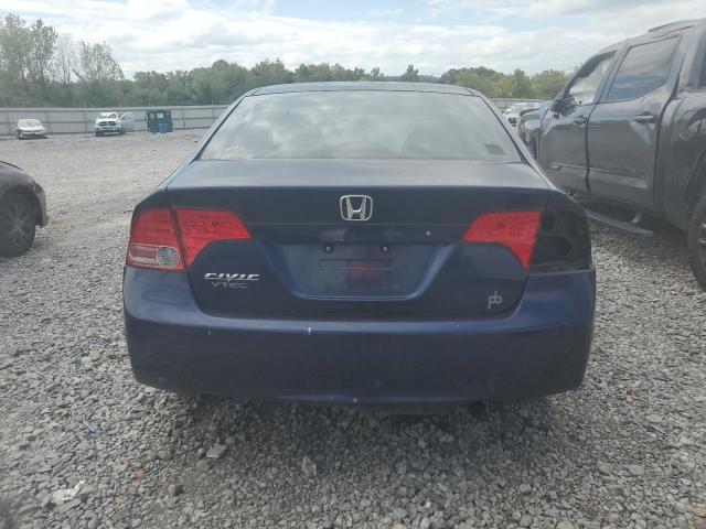 1HGFA16857L032611 - 2007 HONDA CIVIC EX BLUE photo 6