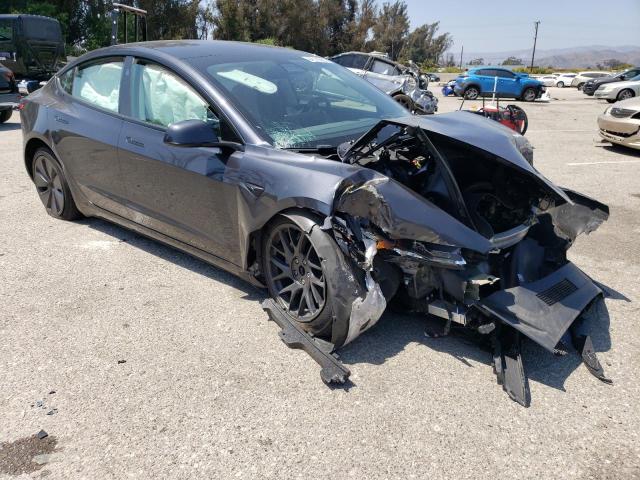 5YJ3E1EAXRF765401 - 2024 TESLA MODEL 3 ნაცრისფერი ფოტო 4