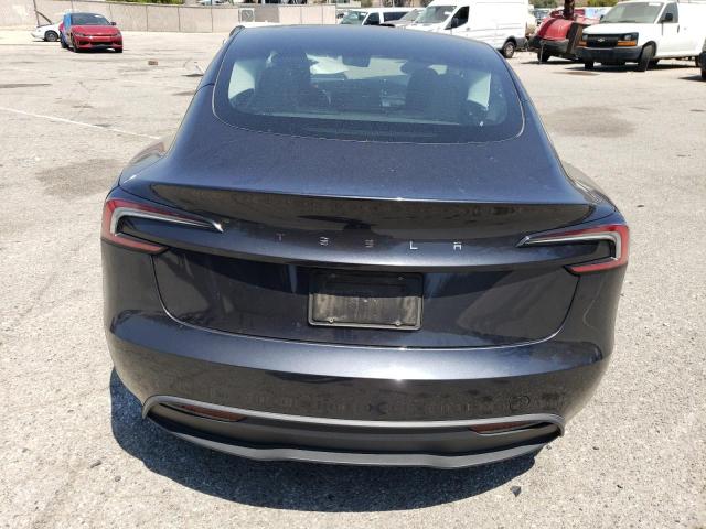 5YJ3E1EAXRF765401 - 2024 TESLA MODEL 3 ნაცრისფერი ფოტო 6
