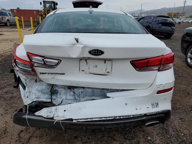 5XXGT4L39LG392188 - 2020 KIA OPTIMA LX WHITE photo 6