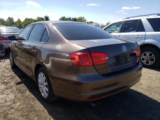 3VW1K7AJ7CM339626 - 2012 VOLKSWAGEN JETTA BASE 棕色 照片 2
