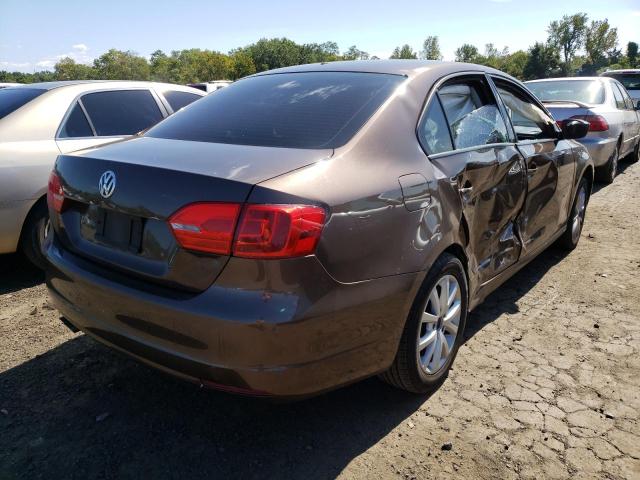 3VW1K7AJ7CM339626 - 2012 VOLKSWAGEN JETTA BASE 棕色 照片 3