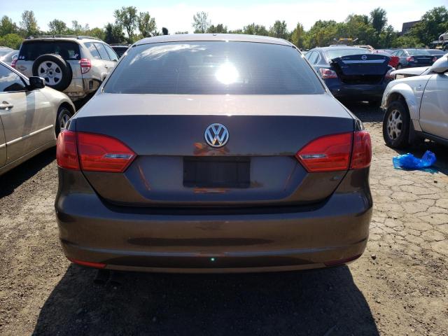 3VW1K7AJ7CM339626 - 2012 VOLKSWAGEN JETTA BASE 棕色 照片 6