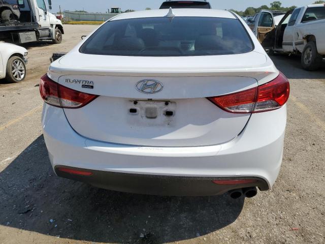 KMHDH6AE8DU008994 - 2013 HYUNDAI ELANTRA CO GS WHITE photo 6