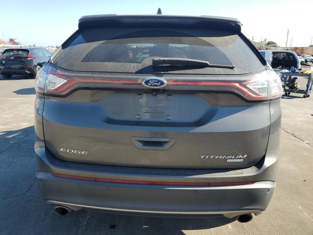 2FMPK3K9XJBB74806 - 2018 FORD EDGE TITANIUM GRAY photo 6