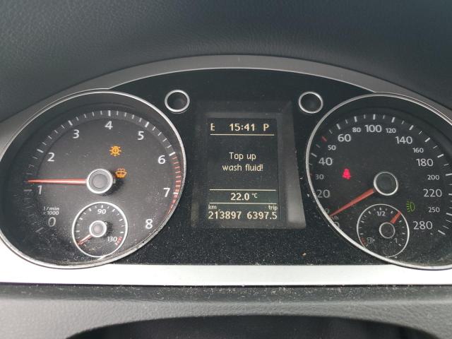 WVWML73C39E535590 - 2009 VOLKSWAGEN CC SPORT GRAY photo 9