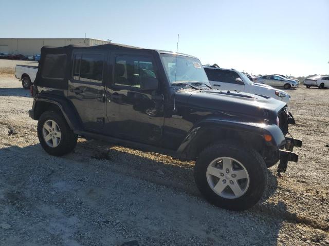 1C4BJWEG3GL281637 - 2016 JEEP WRANGLER U SAHARA 黑色 照片 4