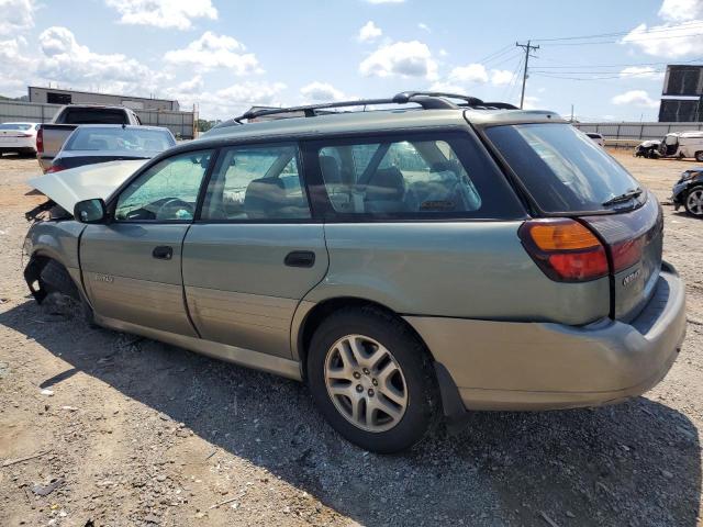 4S3BH675347640447 - 2004 SUBARU LEGACY OUTBACK AWP 绿色 照片 2