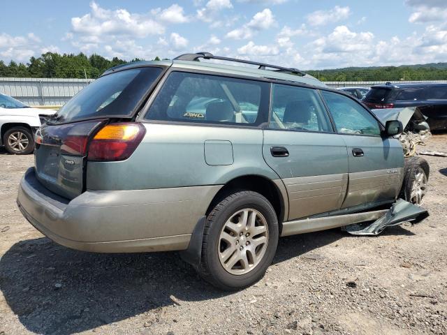 4S3BH675347640447 - 2004 SUBARU LEGACY OUTBACK AWP 绿色 照片 3