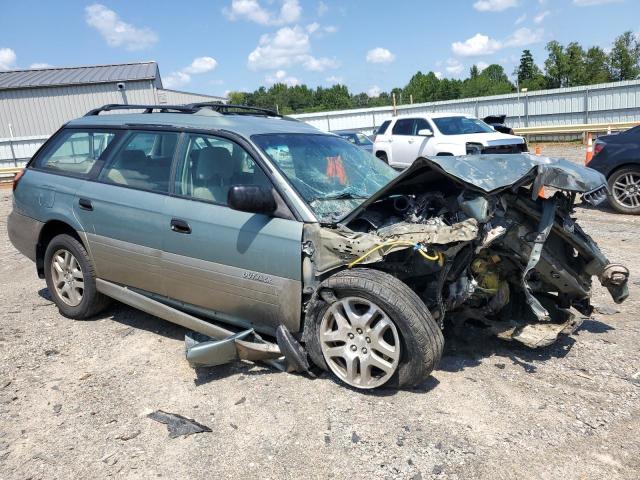 4S3BH675347640447 - 2004 SUBARU LEGACY OUTBACK AWP 绿色 照片 4