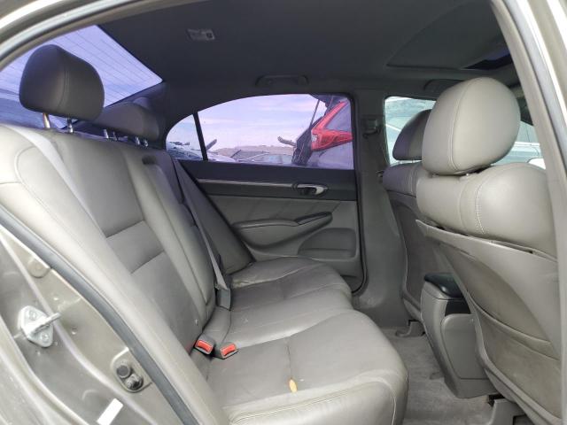 2HGFA15918H504408 - 2008 HONDA CIVIC EXL GRAY photo 10