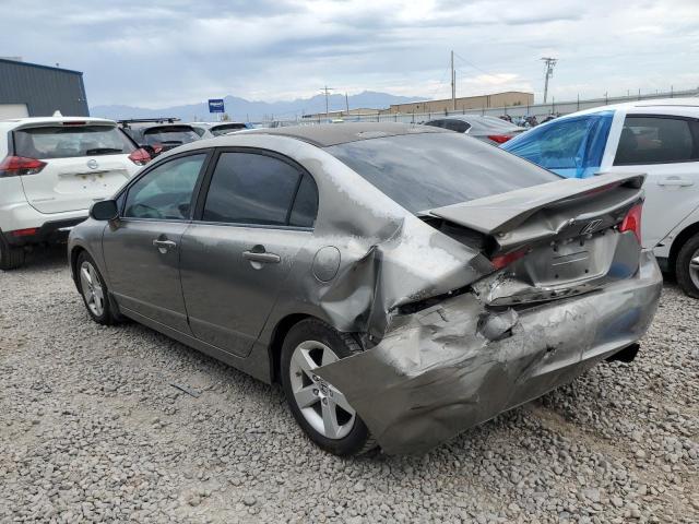 2HGFA15918H504408 - 2008 HONDA CIVIC EXL GRAY photo 2