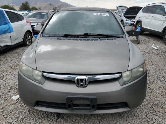 2HGFA15918H504408 - 2008 HONDA CIVIC EXL GRAY photo 5