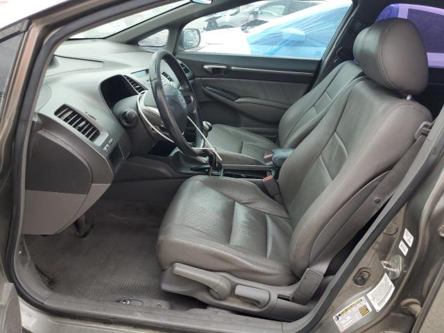 2HGFA15918H504408 - 2008 HONDA CIVIC EXL GRAY photo 7