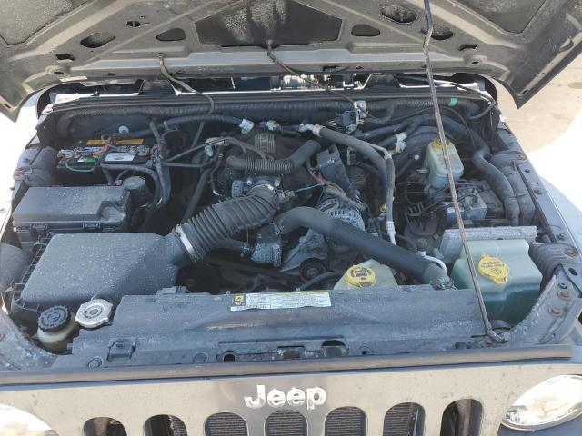 1J4FA24198L543342 - 2008 JEEP WRANGLER X Կապույտ լուսանկար 12