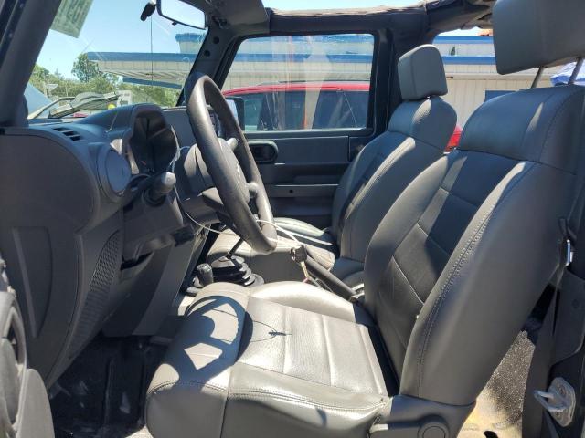 1J4FA24198L543342 - 2008 JEEP WRANGLER X Կապույտ լուսանկար 7