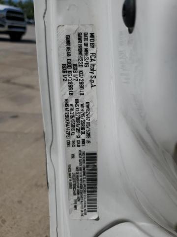ZFBERFAT8G6C54611 - 2016 RAM PROMASTER CITY 白色 照片 14