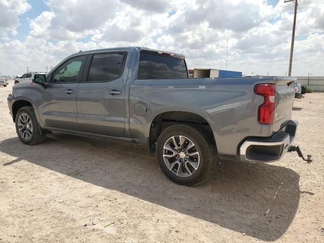 1GCUYDED4MZ447171 - 2021 CHEVROLET SILVERADO K1500 LT GRAY photo 2