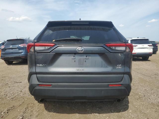 2T3F1RFVXMC186891 - 2021 TOYOTA RAV4 LE CHARCOAL photo 6