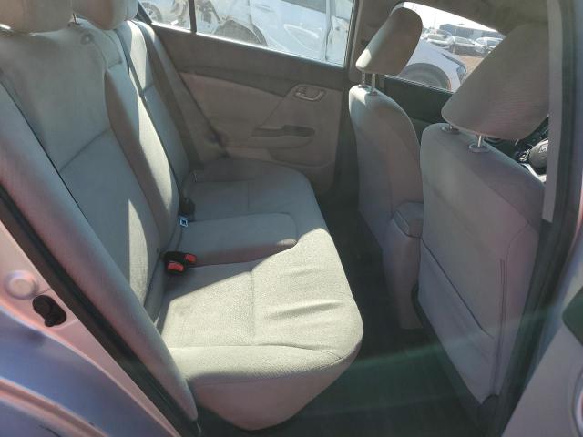 19XFB2F57DE094703 - 2013 HONDA CIVIC LX Gümüş foto 10