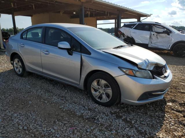 19XFB2F57DE094703 - 2013 HONDA CIVIC LX Gümüş foto 4